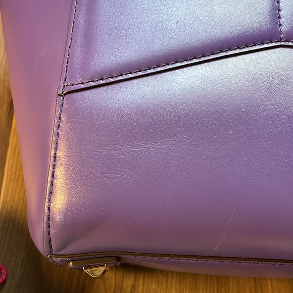 Kate Spade bow purple handbag - Picture 10 of 12